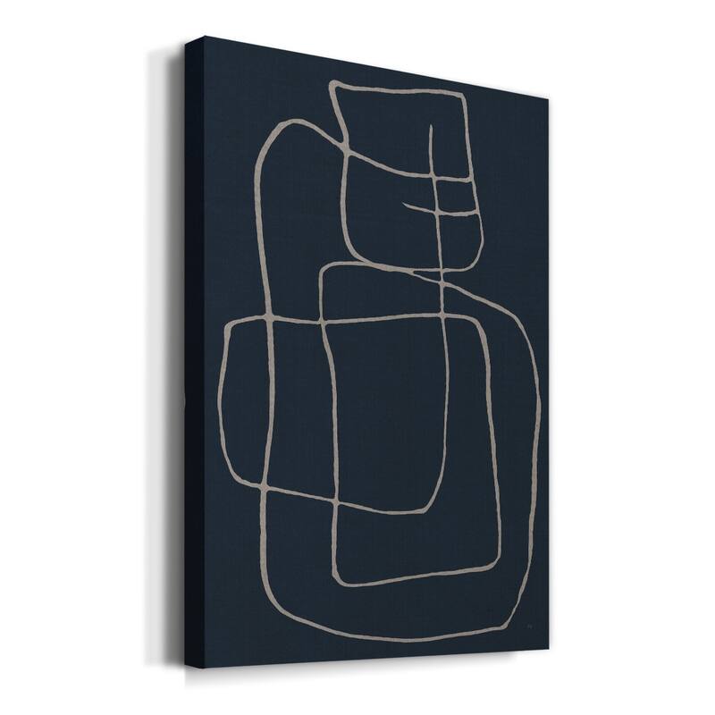 Shapes and Night Sky II Premium Gallery Wrapped Canvas - Ready to Hang