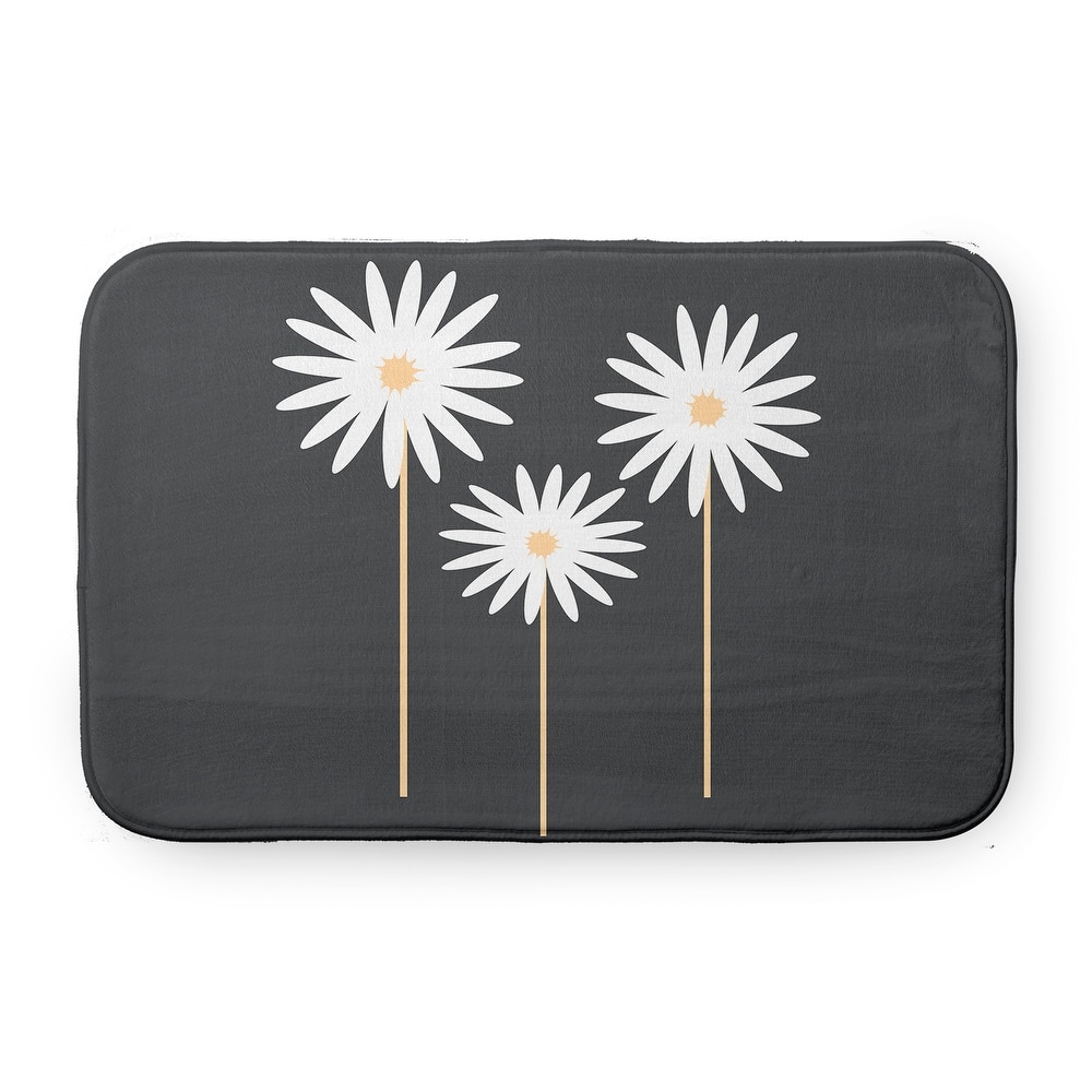 Floral Print Bathmat