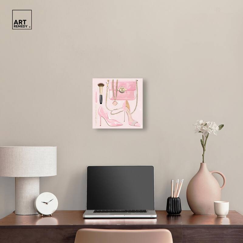 Her Favorite Choices Canvas by Art Remedy, Gallery Wrapped