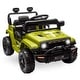 preview thumbnail 1 of 40, Ride On Truck for Kids, 12V Battery Powered Toy Car with Remote Control Green