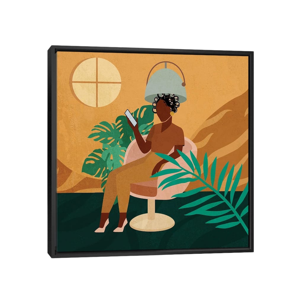 iCanvas "Salon No. 3" by Domonique Brown Framed Canvas Print