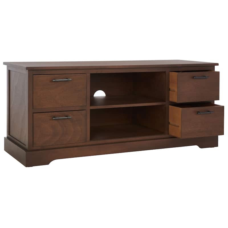 SAFAVIEH Filbert 4-Drawer TV Media Stand (50-inch Flat Screen TV) - 47" W x 16" D x 20" H