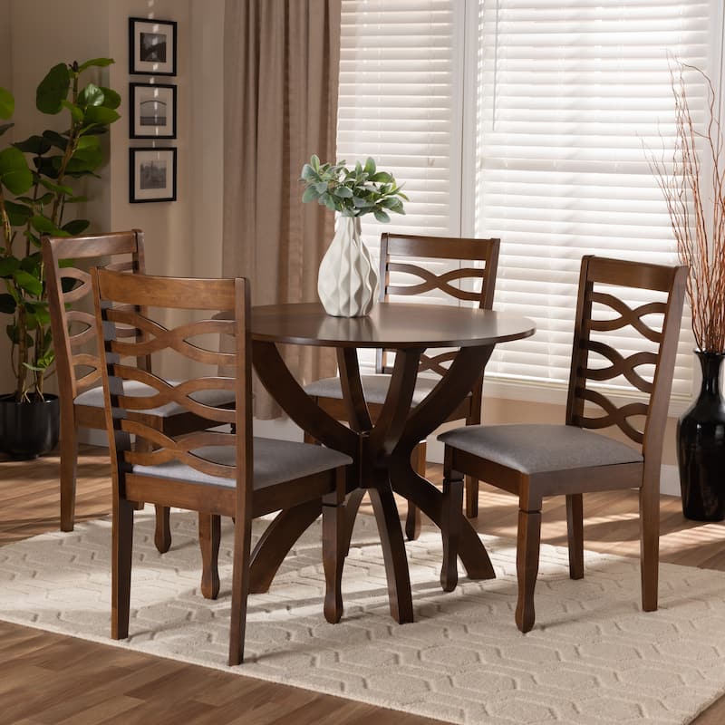 Aspen Modern and Contemporary 5-Piece Dining Set