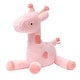preview thumbnail 2 of 4, Lambs & Ivy Snuggle Jungle Pink Giraffe Plush Stuffed Animal Toy - Snuggles