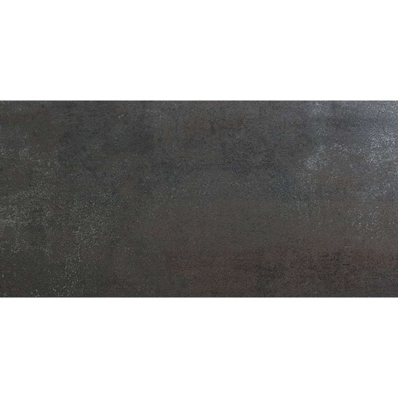 Metallica 12x24 Graphite Semi Polished Porcelain Tile - Floor, Wall - Large Format
