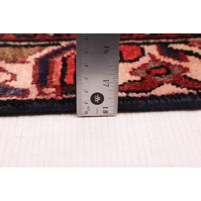 ECARPETGALLERY Hand-knotted Andelz Dark Navy Wool Rug - 3'8 x 10'8