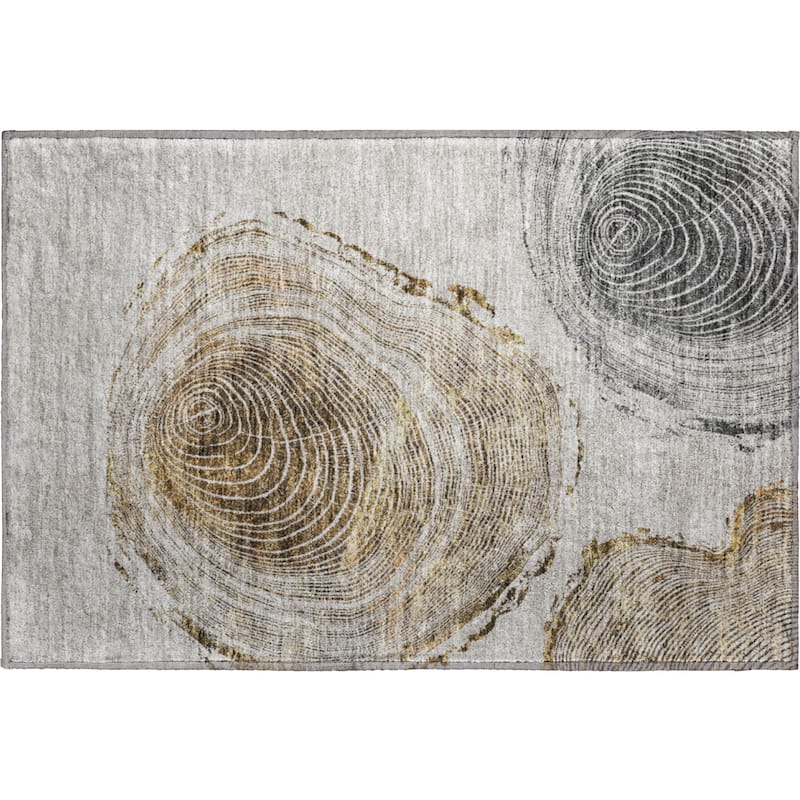 Premium Washable Super Soft Modern Woodgrain Mayfield Rug
