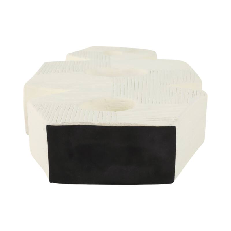 Pottery Modern Glam Abstract Sculpture Textured Geometric Design