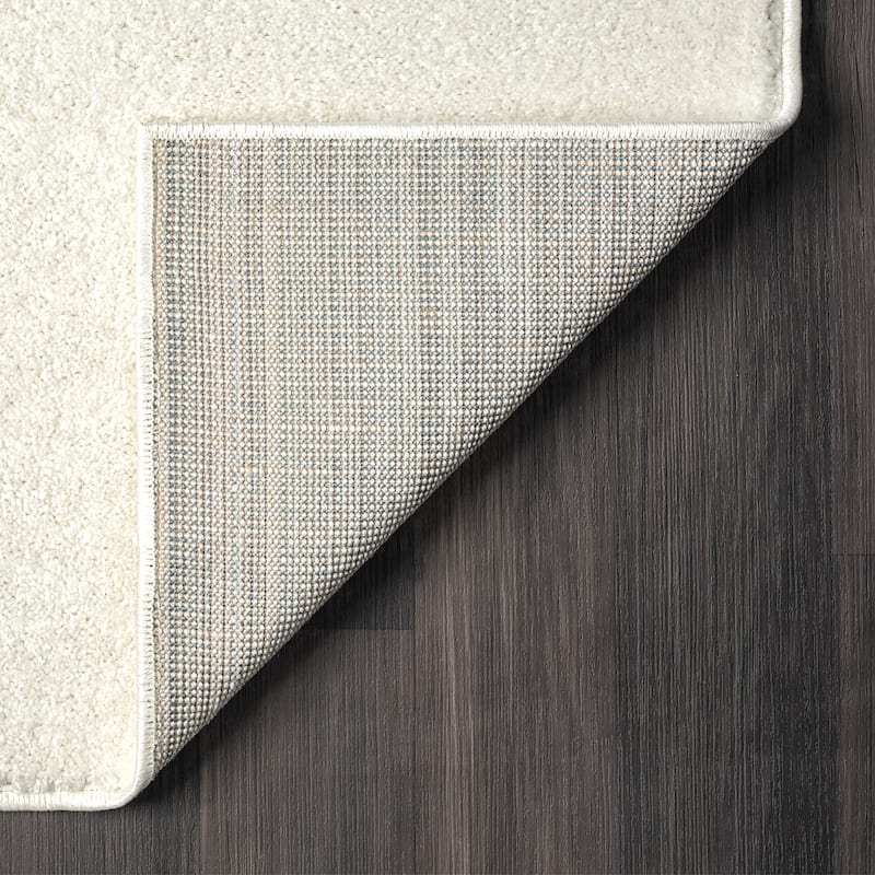 Abani Rugs Deco Cream Minimalist Geometric Area Rug