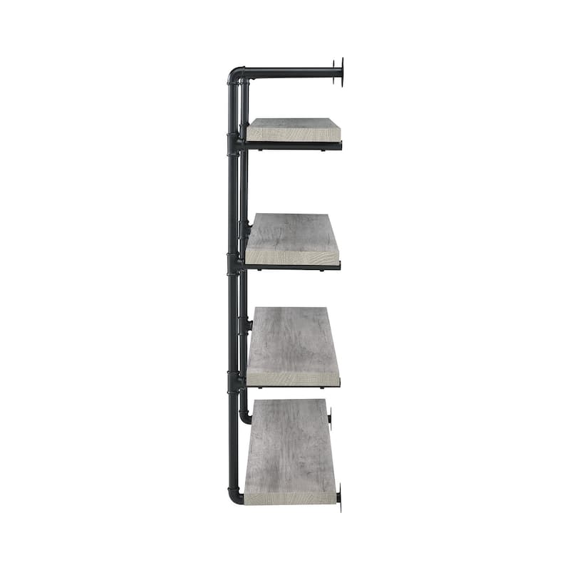 40-Inch Wall Shelf in Grey Driftwood