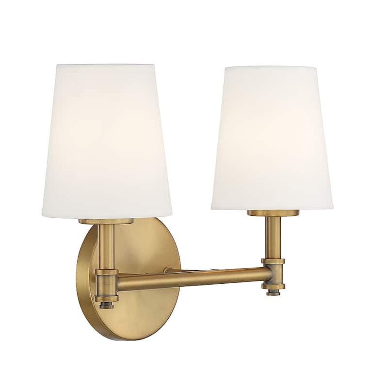 Meridian M80050 2 Light 15" Wide Bathroom Vanity Light