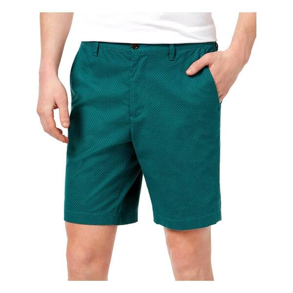 Shop Michael Kors Mens Casual Shorts Printed Stretch 38