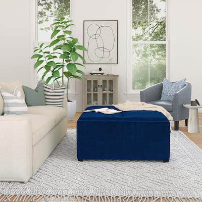 Wyndenhall Pickett 8 x 10 Area Rug Contemporary in Ivory - 8 ft x 10 ft 96"d x 120"w x 0.5" h
