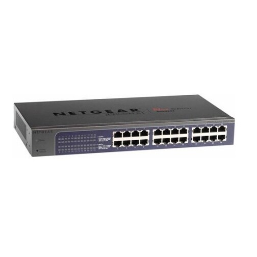 Switch Plus NETGEAR ProSAFE 24-Port Gigabit Rackmount Web Managed JGS524E