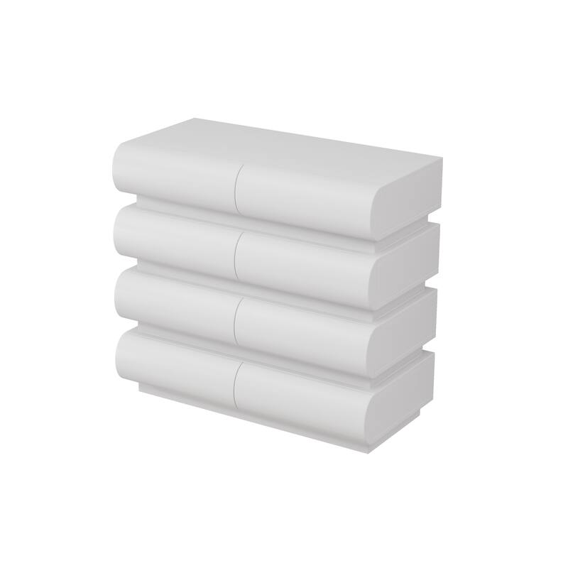 Modern 6/8 Drawer Dresser Chest without Handle