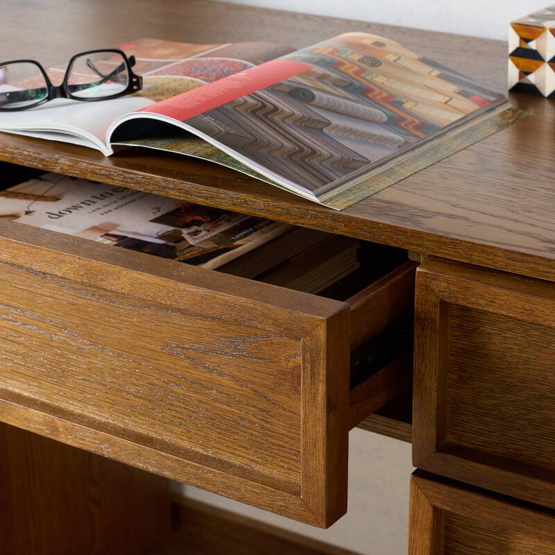 SAFAVIEH Couture Zeus 7-Drawer Storage Desk