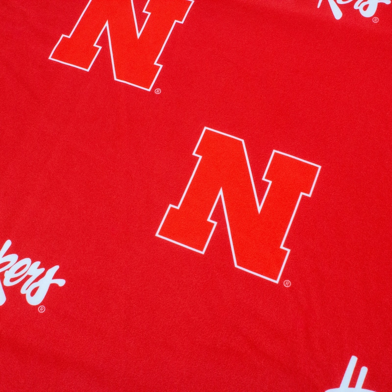 Nebraska Cornhuskers Tailgate Fitted Tablecloth, 33" x 33", Card Table