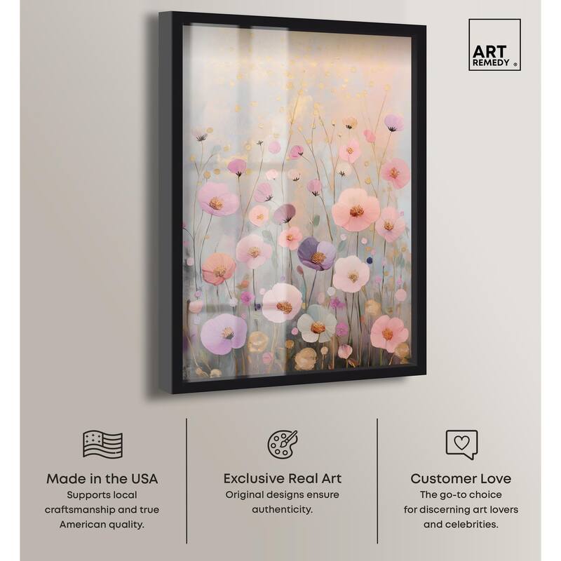 Tiny Blooms II Shadowbox by Art Remedy