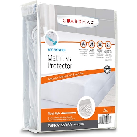 Guardmax Fitted Waterproof Mattress Protector