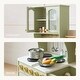 preview thumbnail 6 of 7, Tiny Land® Serenity Play Kitchen - Sage Green