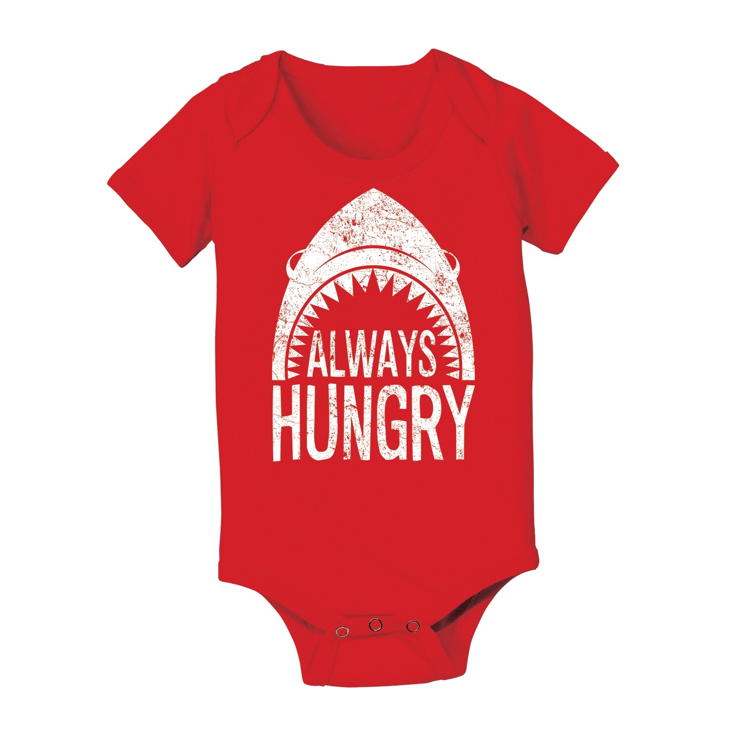 Always Hungry Fun Cool Kids Humor Baby One Piece