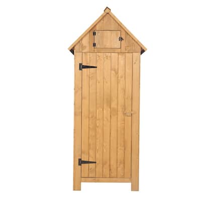 Single Door Wooden Garden Storage Shed