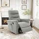preview thumbnail 2 of 54, Christopher Knight Home - Manual Rocking Swivel Recliner with Massage Function Grey