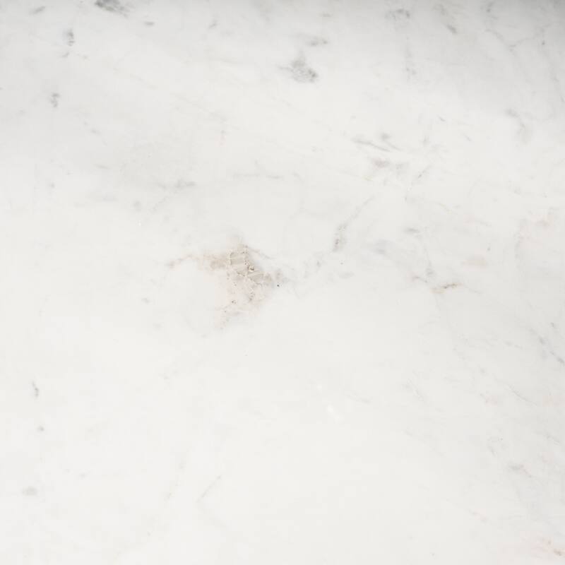 Allyson Round Genuine Marble Pedestal Dining Table