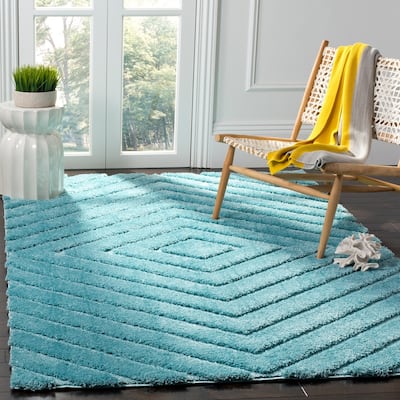SAFAVIEH Olympia Shag Chieko 1.2-inch Thick Rug