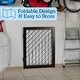 preview thumbnail 4 of 13, PETMAKER 3-Panel Foldable Pet Gate, Black - N/A