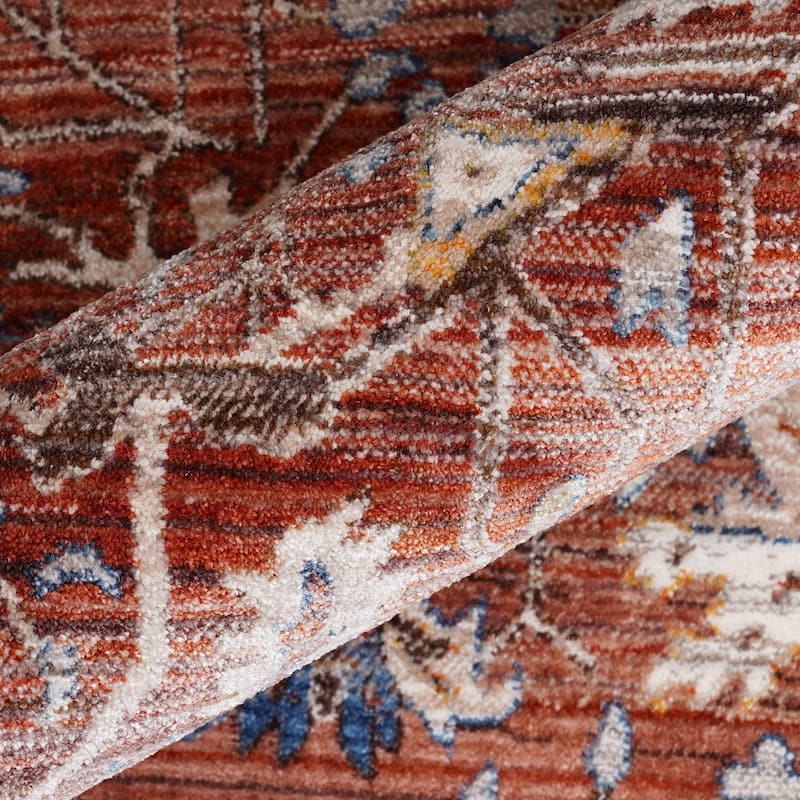 Arcelina Northam Oriental Polyester Area Rug