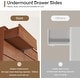preview thumbnail 20 of 18, Bedroom Sets with 55.2" Wide 6 Dresser 45.3" Tall Chest of Drawers Charging Station Nightstand Set of 2
