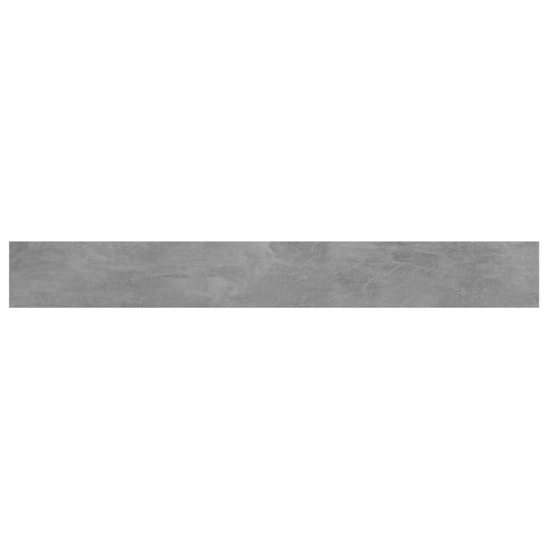 vidaXL Bookshelf Boards 8 pcs Concrete Gray 31.5"x3.9"x0.6" Chipboard