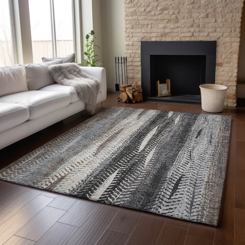Premium Washable Super Soft Boho Tracks Mayfield Rug