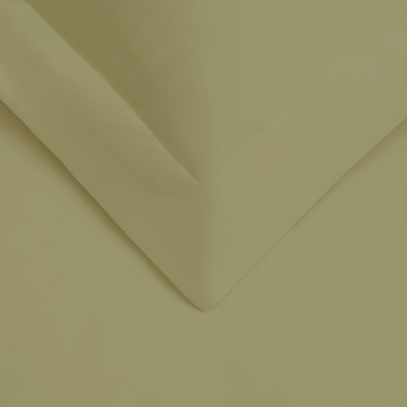 Superior 300-Thread Count Solid Egyptian Cotton Duvet Cover Set