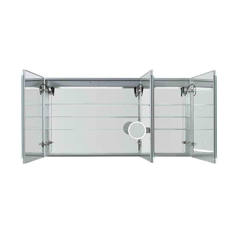 Medicine Cabinet With Light 60W x 32H x 5D Triple Door - 60"x32"