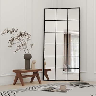 Rectangle Metal Floor Mirror Full Mirror