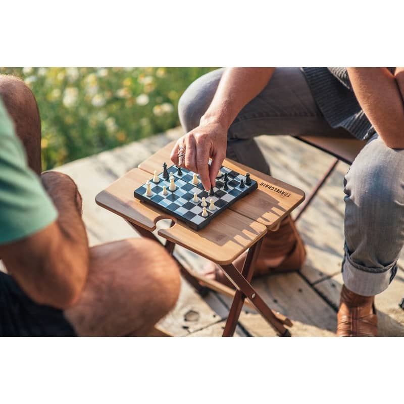 Side Kanpai Bamboo Table - N/A