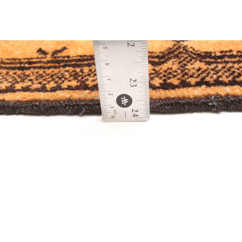 ECARPETGALLERY Hand-knotted Teimani Beige Wool Rug - 3'2 x 4'11