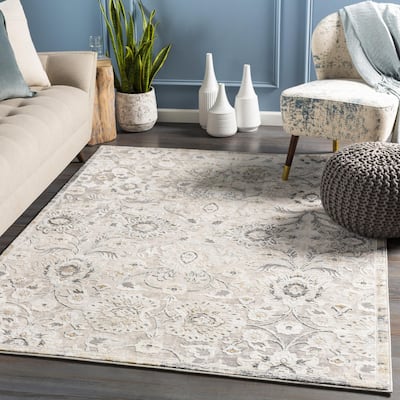 Livabliss Quatro Updated Traditional Floral & Botanical Area Rug