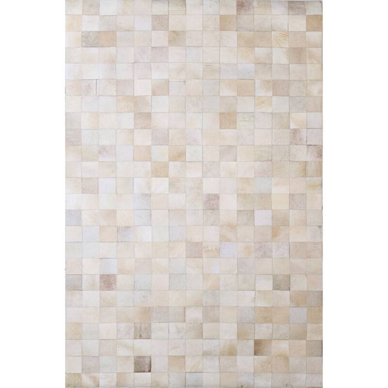 Bashian Thaddeous Camel Contemporary Area Rug - 8' X 10' - Ivory