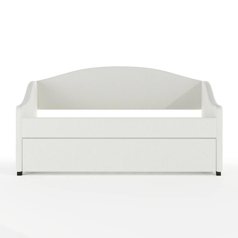 Martha Stewart Daybed with Rear Siderail and Pull-Out Trundle