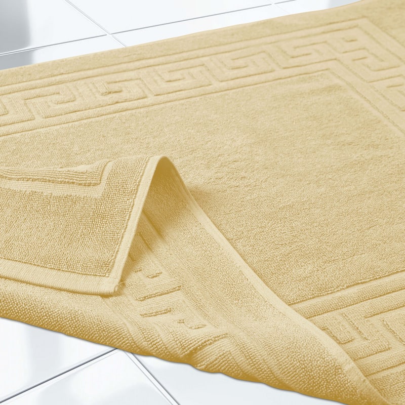 Superior Plush & Absorbent 900 GSM Cotton Bath Mat - (Set of 2)