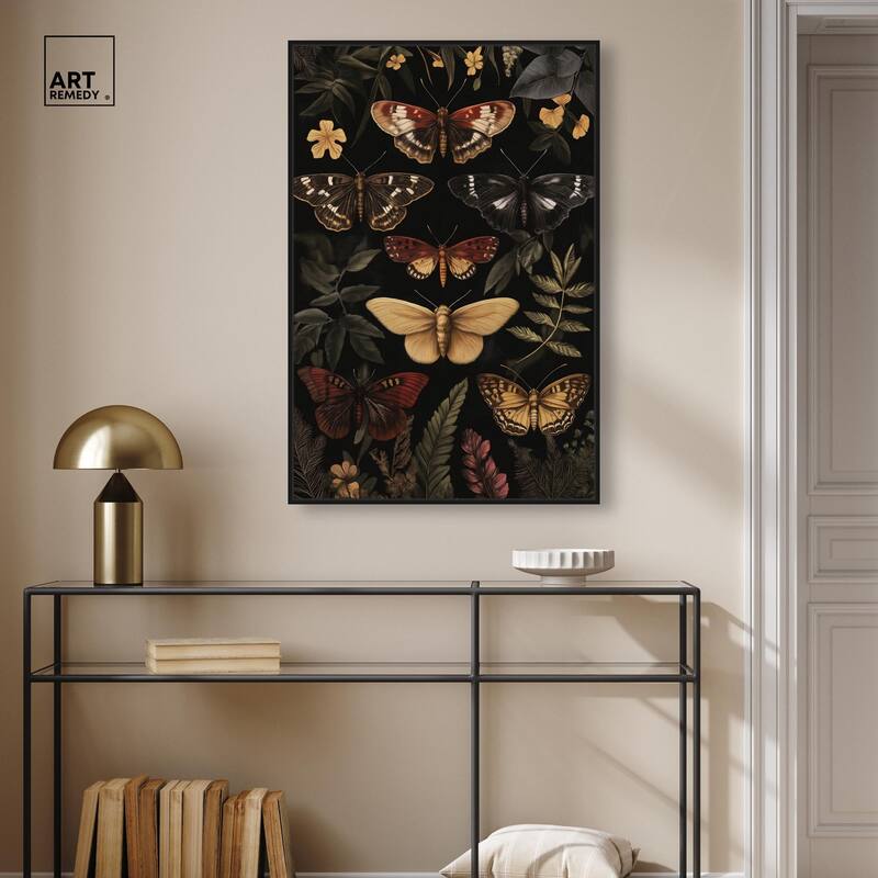 Winged Visitors III Canvas by Art Remedy