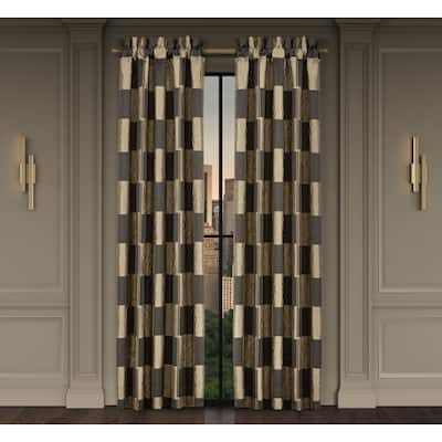 J. Queen New York Brando Bronze Window Panel Pair