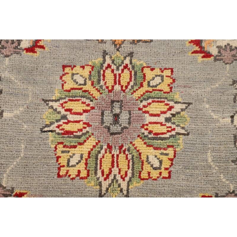 Kazak Oriental Area Rug Handmade Geometric Wool Carpet - 5'3" x 6'7"