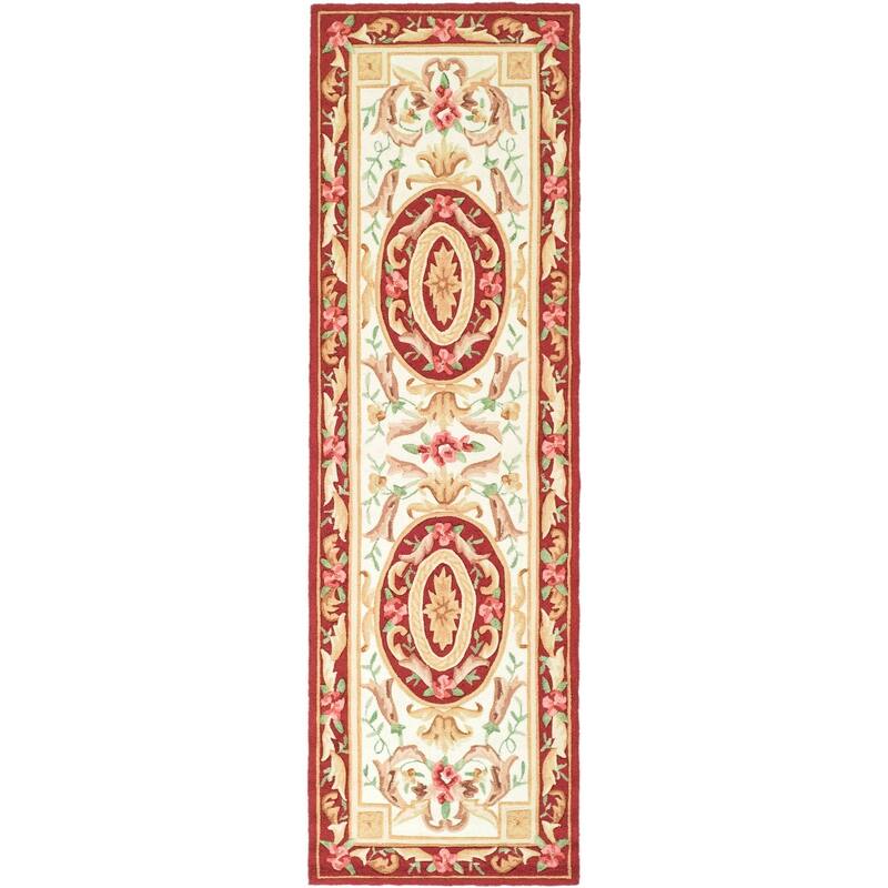 SAFAVIEH Handmade Easy Care Maribel Oriental Rug