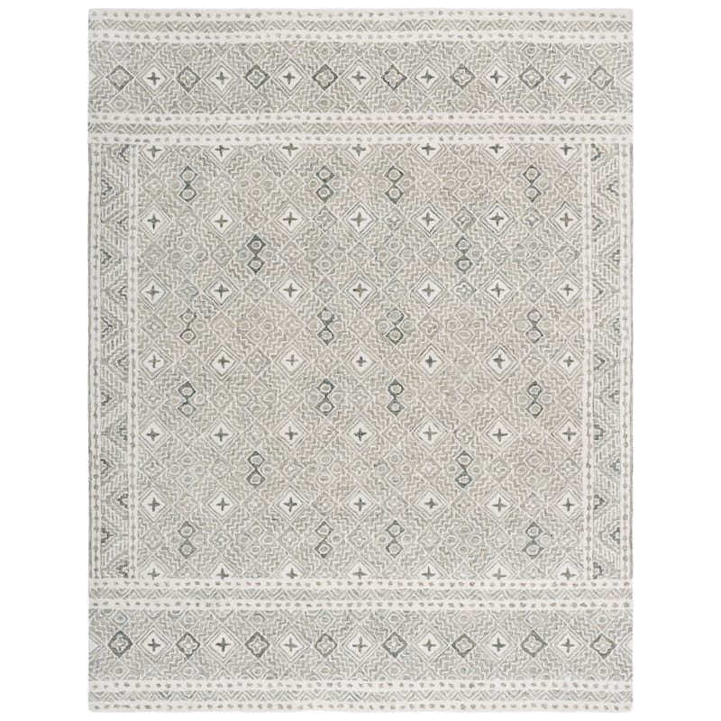 SAFAVIEH Handmade Micro-Loop Jelske Wool Rug