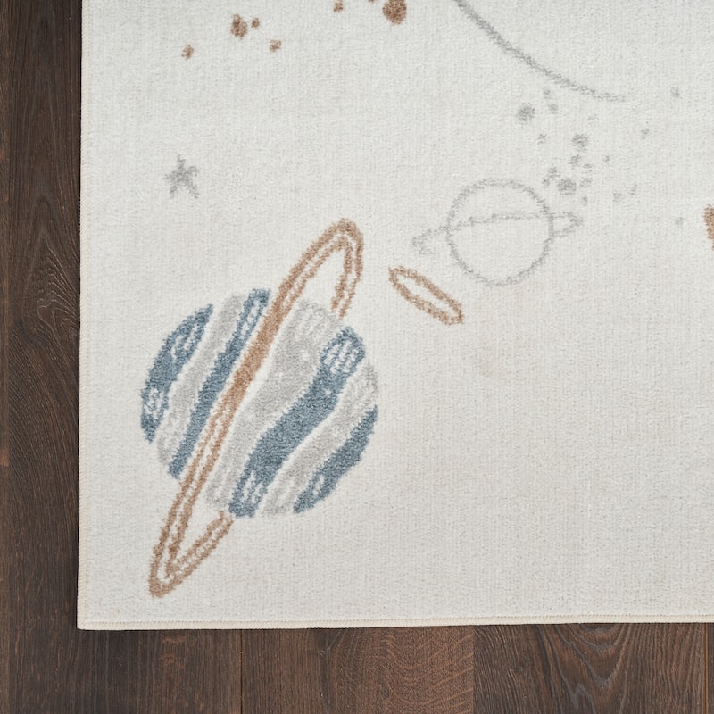 Nourison Astra Machine Washable Indoor only Graphic Area Rug