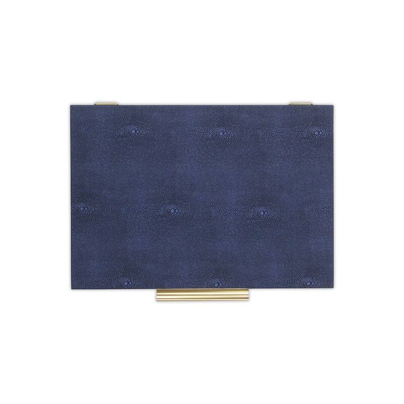 Lusan Black Vinyl Decorative Box Set
